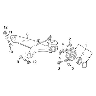 Mercedes-Benz OE - Rear Suspension - Suspension Components