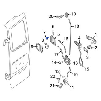 Mercedes-Benz OE - Interior Door Handle Screw