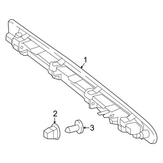 Mercedes-Benz OE - Rear Lamps - High Mounted Stop Lamp