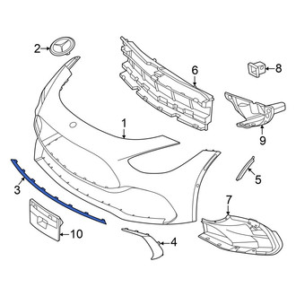 Mercedes-Benz OE - Front Bumper Trim