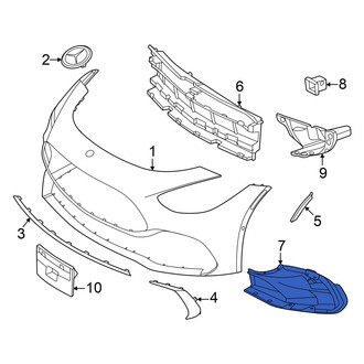 Mercedes-Benz OE - Front Left Grille