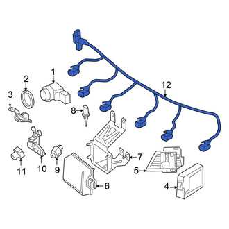Mercedes-Benz OE - Front Parking Aid System Wiring Harness