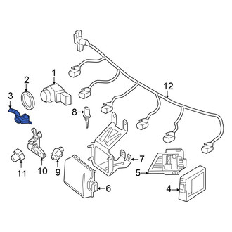 Mercedes-Benz OE - Right Parking Aid Sensor Bracket