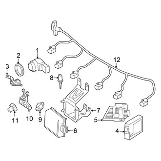 Mercedes-Benz OE - Front Bumper & Grille - Electrical Components (Base)