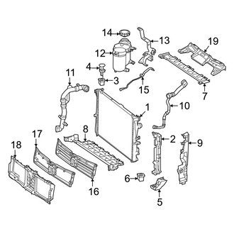 Mercedes-Benz OE - Cooling - Radiator & Components (Primary)