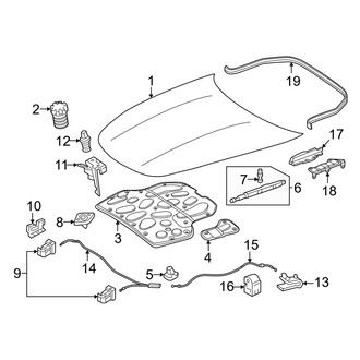 Mercedes-Benz OE - Hood & Components (2 Doors)