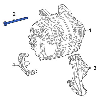 Mercedes-Benz OE - Alternator Bracket Bolt