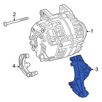 Mercedes-Benz OE - Front Alternator Bracket
