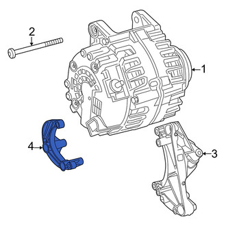 Mercedes-Benz OE - Front Alternator Bracket