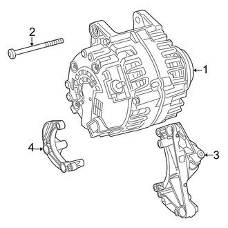 Mercedes-Benz OE - Electrical - Alternator