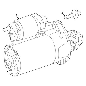 Mercedes-Benz OE - Electrical - Starter (2 Doors)