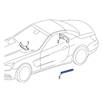 Mercedes-Benz OE - Center Keyless Entry Antenna