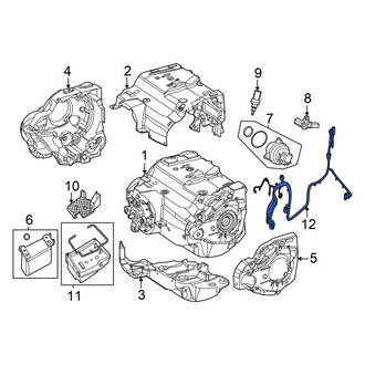 Mercedes-Benz OE - Hybrid Electric Motor Wiring Harness