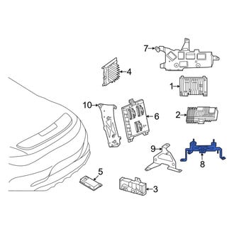 Mercedes-Benz OE - Air Bag Passenger Presence Module Bracket
