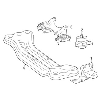 Mercedes-Benz OE - Engine & Transmission Mounting