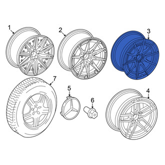Mercedes-Benz OE - Wheel