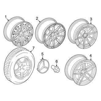 Mercedes-Benz OE - Wheels (20" Wheels)