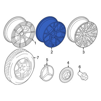 Mercedes-Benz OE - Wheel