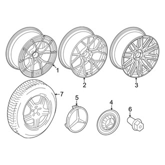 Mercedes-Benz OE - Wheels (21" Wheels)