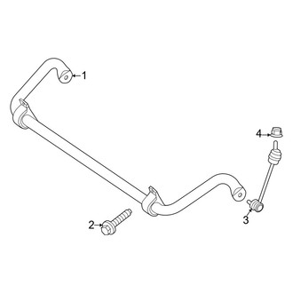 Mercedes-Benz OE - Front Suspension - Stabilizer Bar & Components