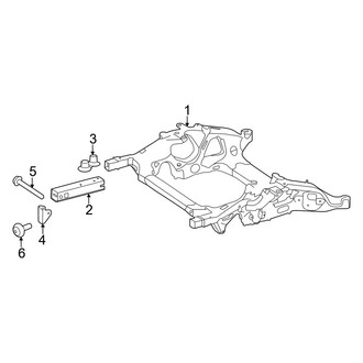 Mercedes-Benz OE - Front Suspension - Suspension Mounting