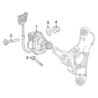 Mercedes-Benz OE - Steering Gear & Linkage (Rear), (2 Doors)