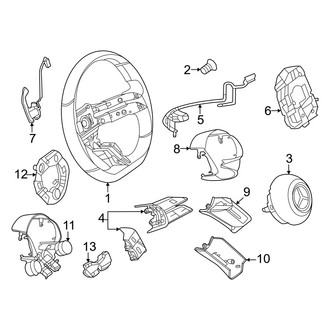 Mercedes-Benz OE - Steering Wheel & Trim (2 Doors)