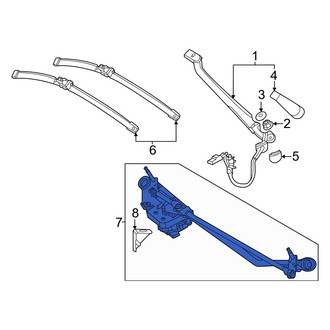 Mercedes-Benz OE - Wiper Motor