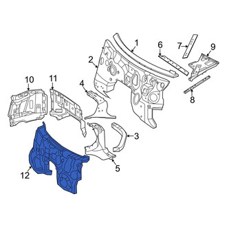 Mercedes-Benz OE - Front Engine Compartment Insulation