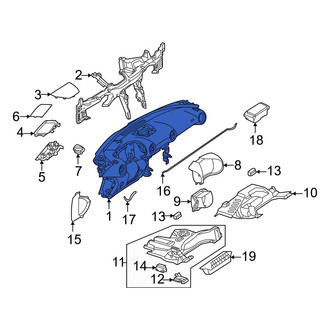 Mercedes-Benz OE - Dashboard Panel