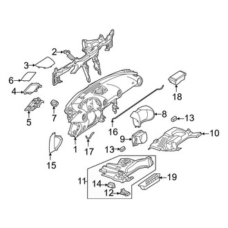 Mercedes-Benz OE - Instrument Panel (2 Doors)