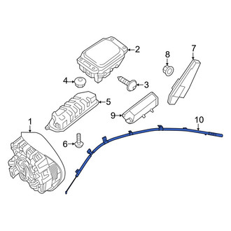 Mercedes-Benz OE - Left Curtain Air Bag