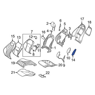 Mercedes-Benz OE - Front Left Seat Air Bag