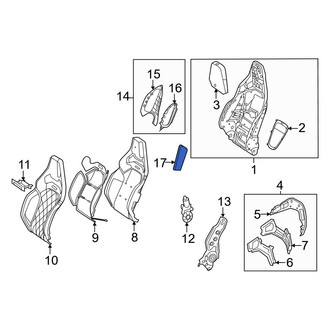 Mercedes-Benz OE - Front Left Seat Air Bag