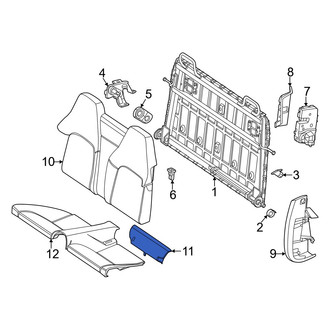 Mercedes-Benz OE - Front Right Seat Back Cushion Cover