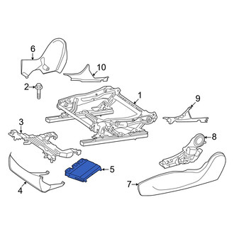 Mercedes-Benz OE - Front Right Power Seat Control Module