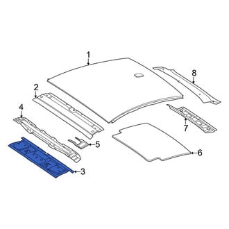 Mercedes-Benz OE - Front Roof Bow