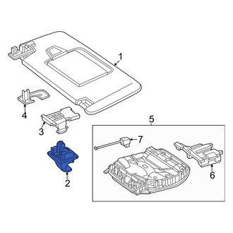 Mercedes-Benz OE - Sun Visor Holder