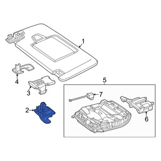 Mercedes-Benz OE - Sun Visor Holder