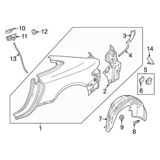 Mercedes-Benz OE - Quarter Panel & Components (Base)