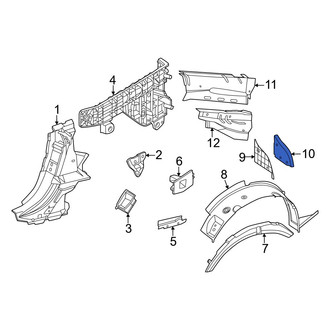 Mercedes-Benz OE - Rear Left Quarter Panel Extension