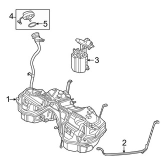 Mercedes-Benz OE - Fuel System Components (2 Doors)