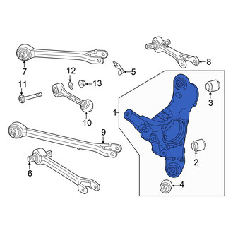 Mercedes-Benz OE - Rear Left Suspension Knuckle
