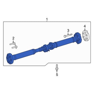 Mercedes-Benz OE - Rear Drive Shaft