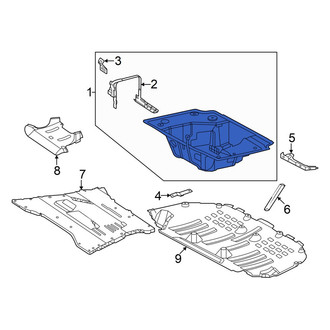 Mercedes-Benz OE - Rear Spare Tire Compartment