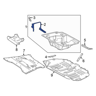Mercedes-Benz OE - Rear Battery Tray