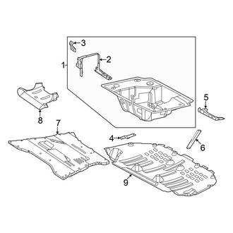 Mercedes-Benz OE - Rear Body & Floor - Floor (2 Doors)