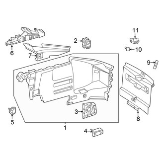 Mercedes-Benz OE - Rear Body & Floor - Interior Trim (Side and Rear Trim)