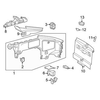 Mercedes-Benz OE - Rear Body & Floor - Interior Trim (Side and Rear Trim)