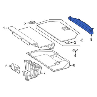 Mercedes-Benz OE - Rear Cargo Cover